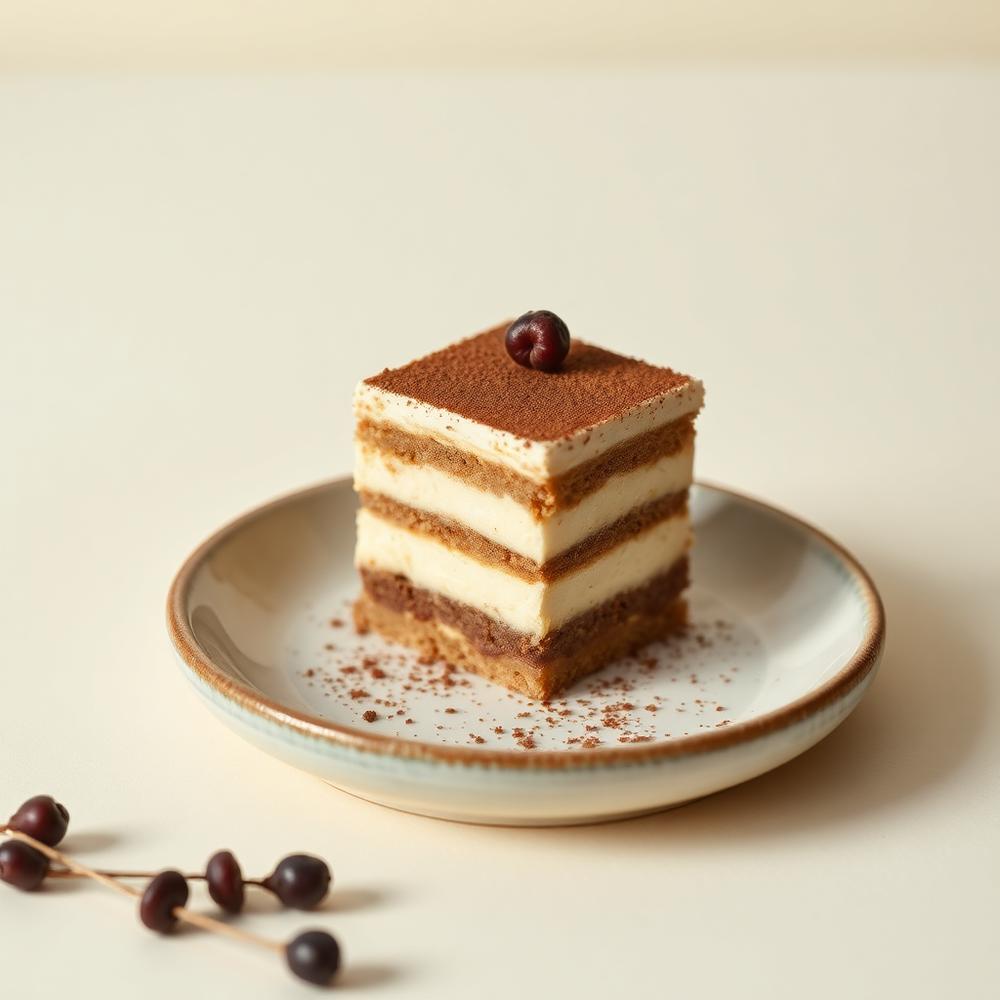 Tiramisù clássico italiano feito na casa - Sobremesas Osteria Fiorella
